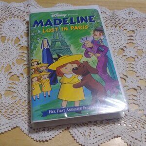 VHS Madeline Lost in Paris